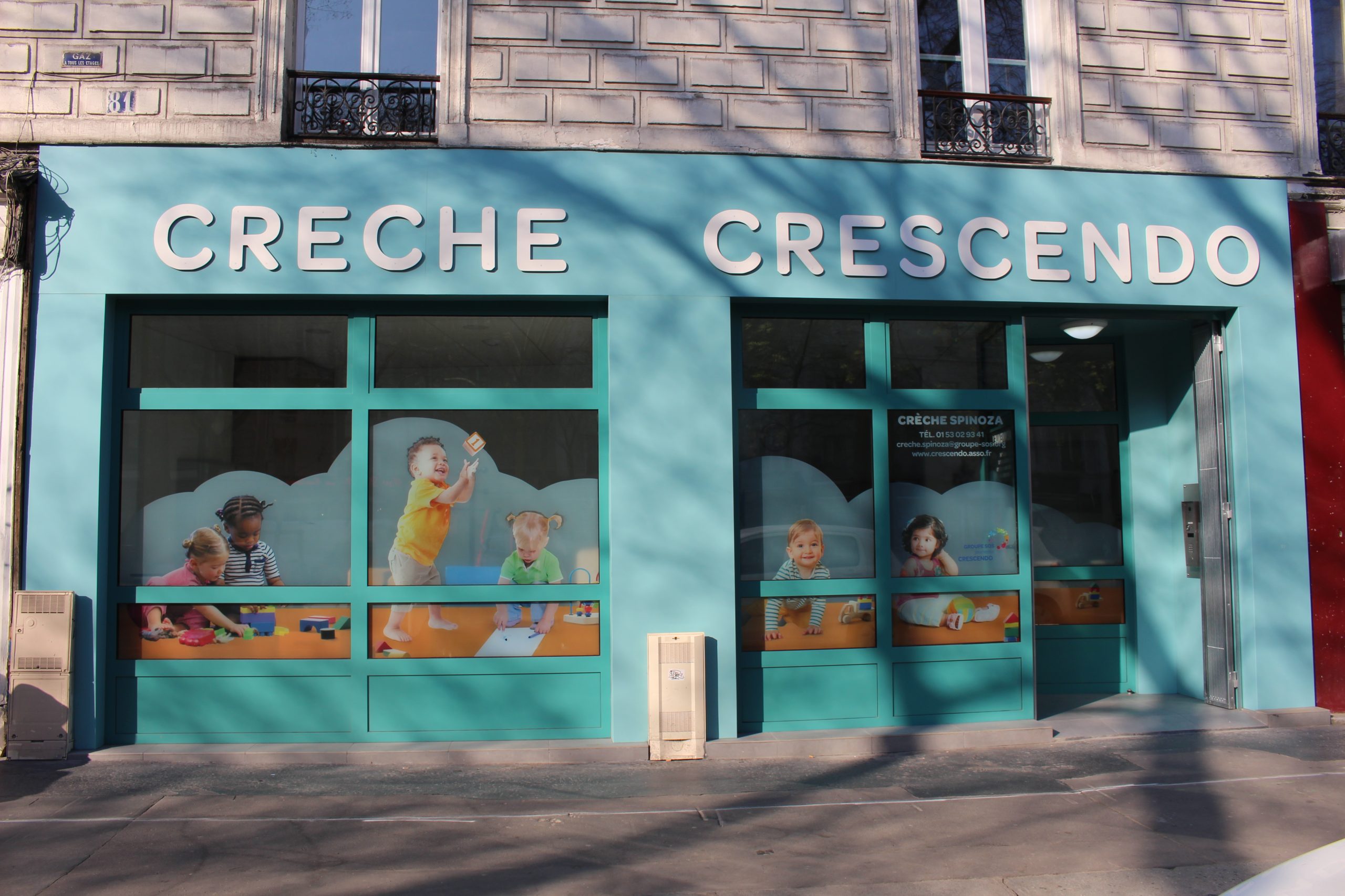 Ouverture de la crèche Spinoza – Paris 11