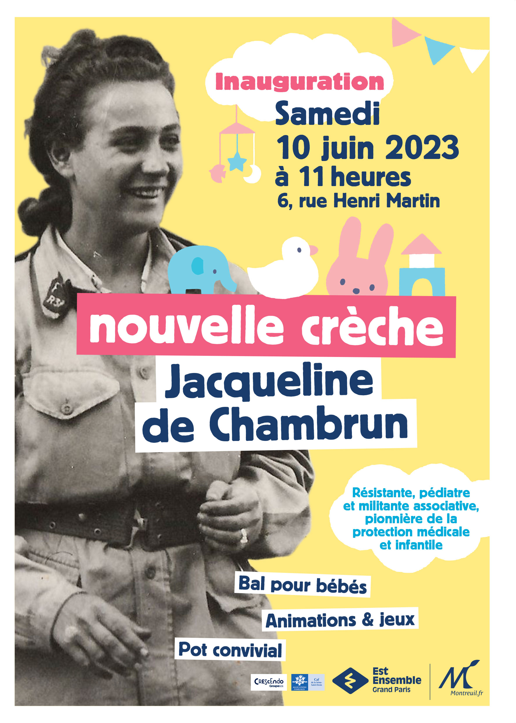 Inauguration de la crèche Jacqueline de Chambrun !