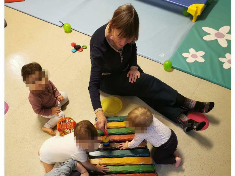 La musique s’invite à la crèche !