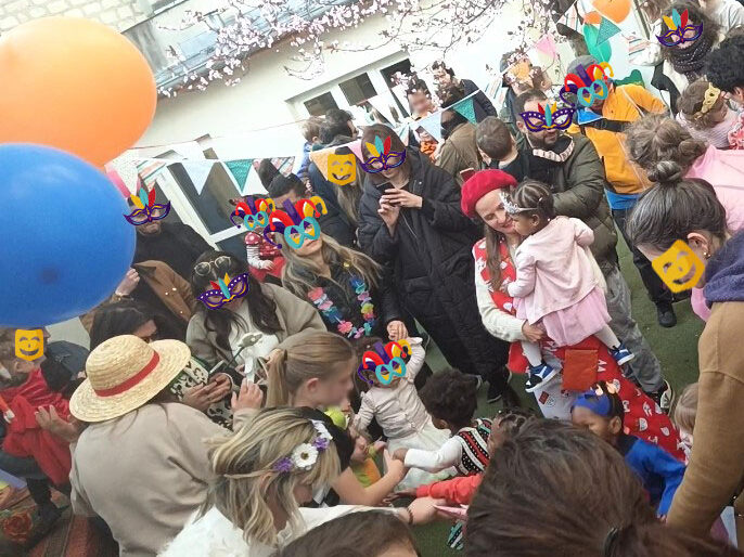 Carnaval de printemps à la crèche Spinoza !