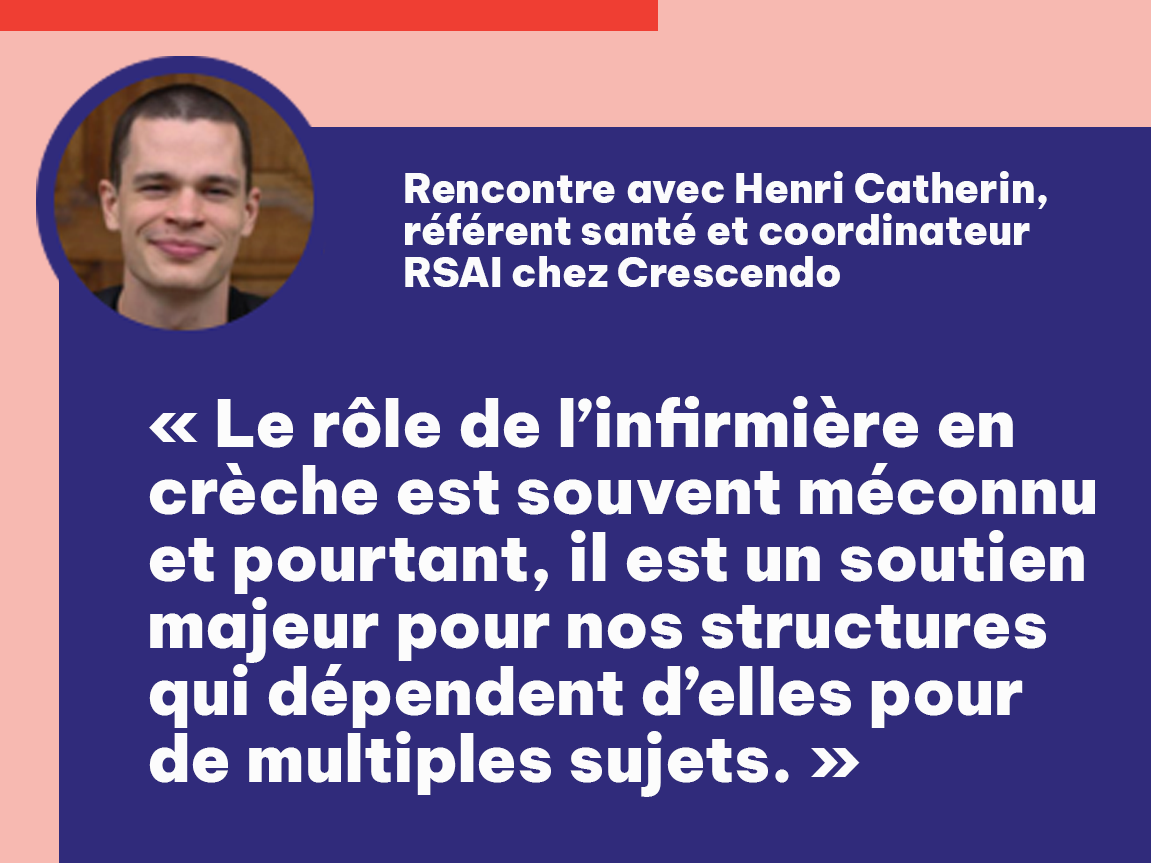 [Portrait du mois] Rencontre avec Henri Catherin, Référent Santé et Coordinateur RSAI chez Crescendo