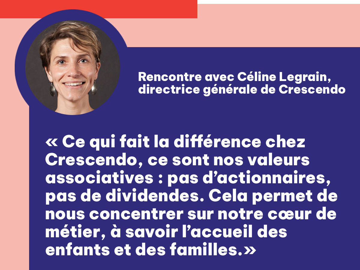 [Portrait du mois] Rencontre avec Céline Legrain, directrice générale de Crescendo