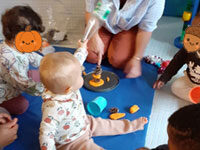 Il était une fois… l’automne s’invite à la crèche !