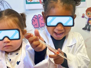 Des chimistes en herbe au Chat perché !