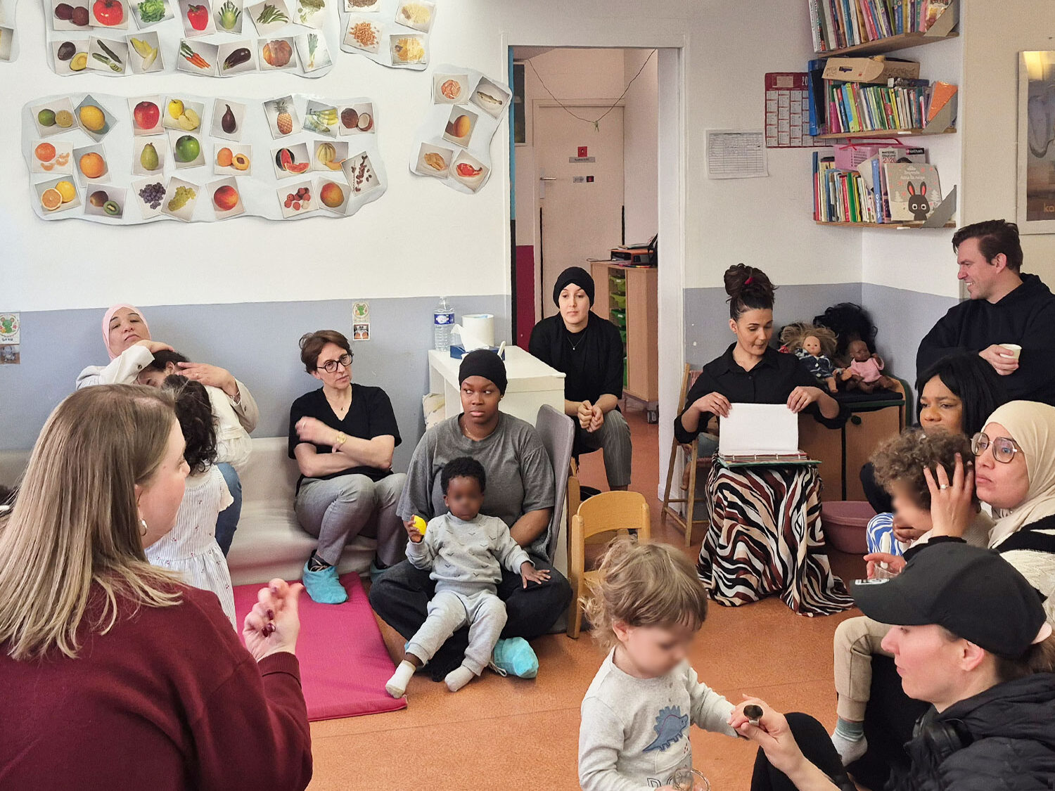 Crèche La souris verte : un café des parents autour de l’alimentation des tout-petits