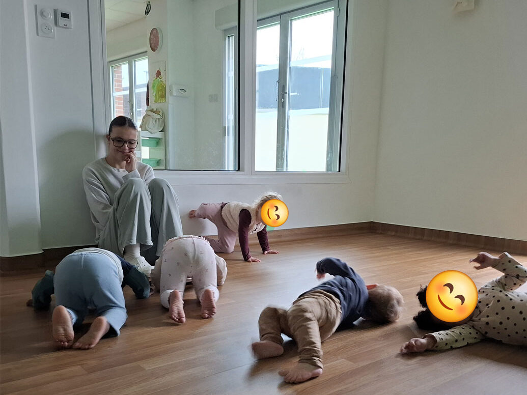 Atelier du rien à la crèche Kolobane